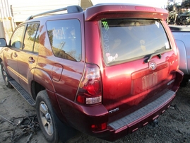 2005 TOYOTA 4RUNNER SR5 BURGUNDY 4.0L AT 4WD Z16187